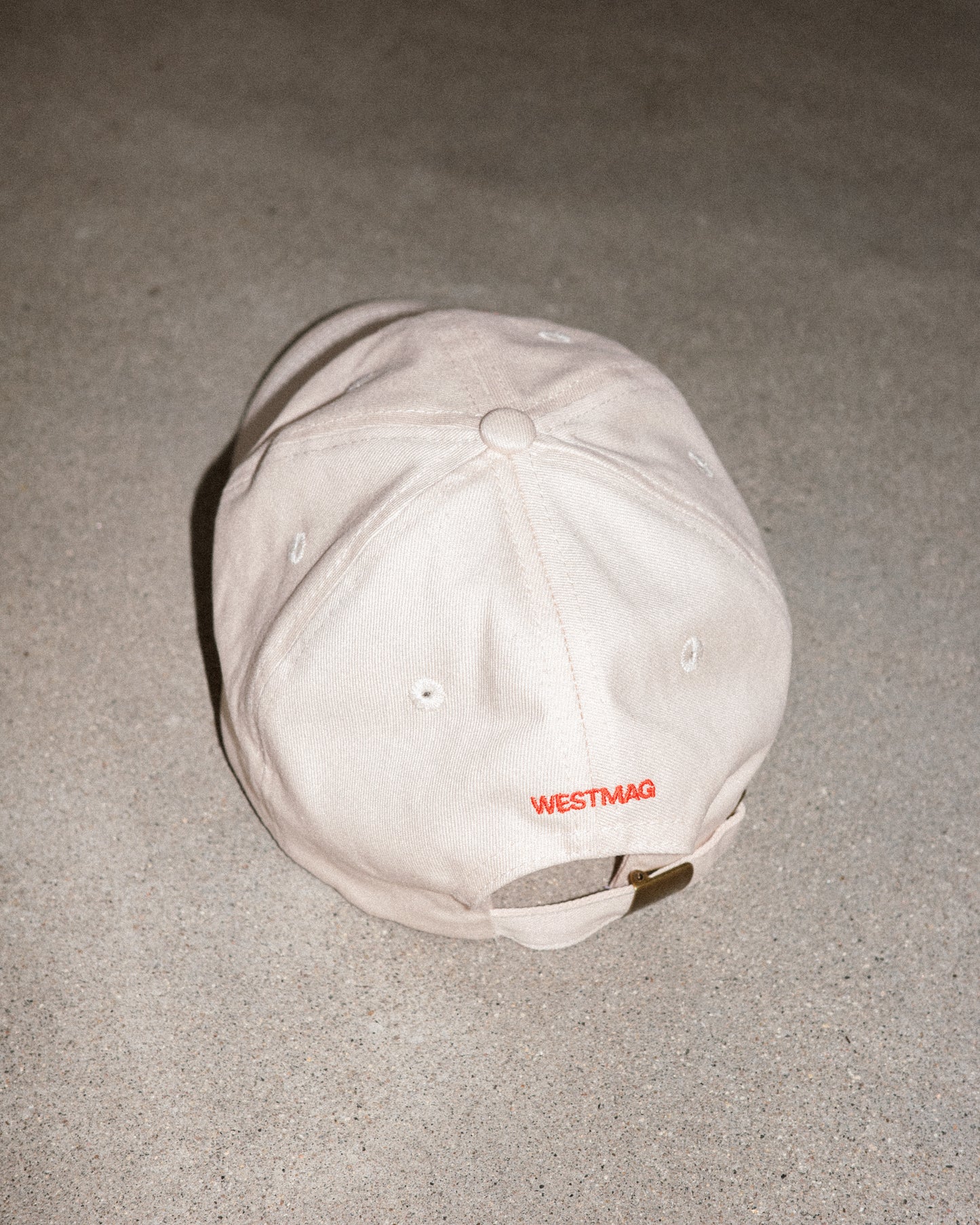Off-White Embroidered Dad Hat