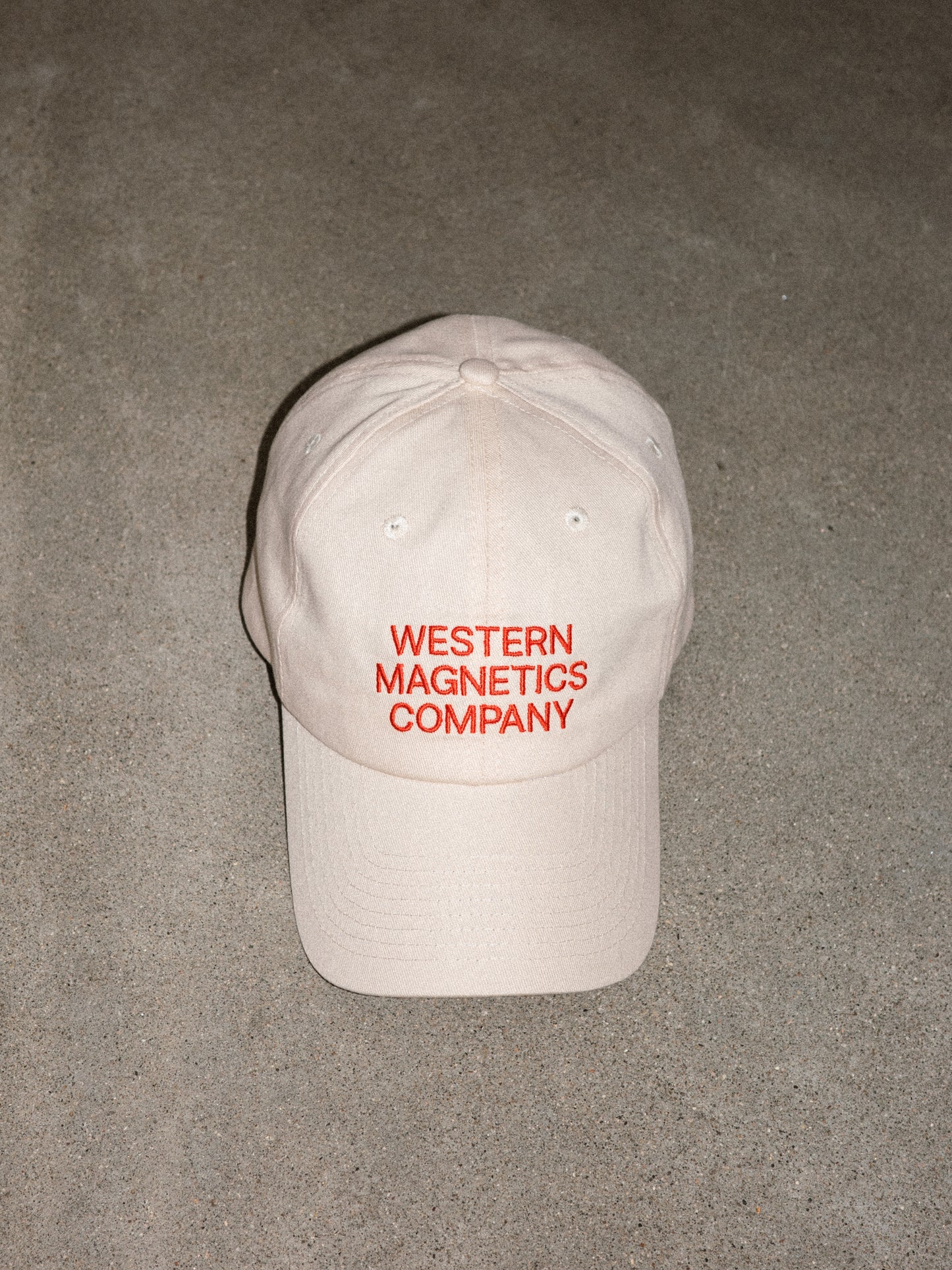 Off-White Embroidered Dad Hat